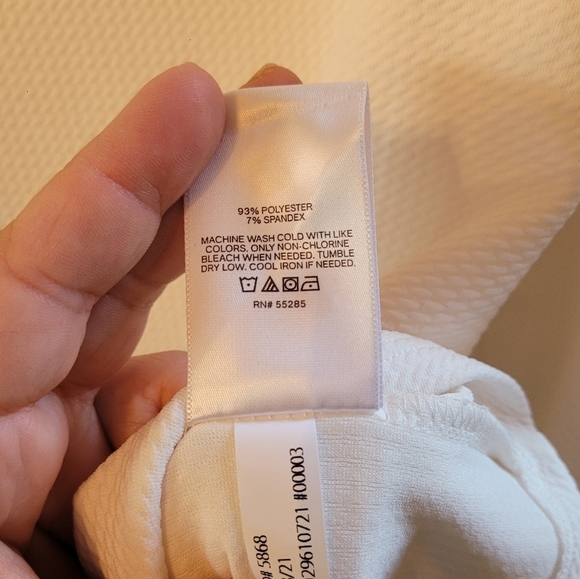 Express Womens Long Balloon Sleeve Textured Shirt - Large - Picture 5 of 6